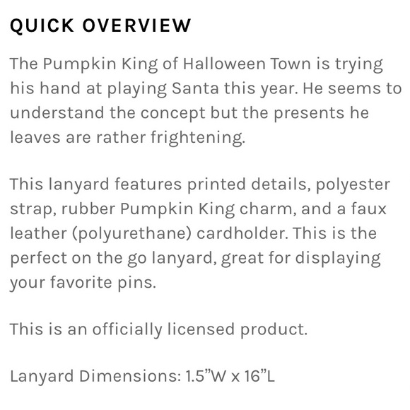 NIGHTMARE BEFORE CHRISTMAS Jack Pin Collector MINI BACKPACK & LOUNGEFLY LANYARD! - Picture 10 of 10